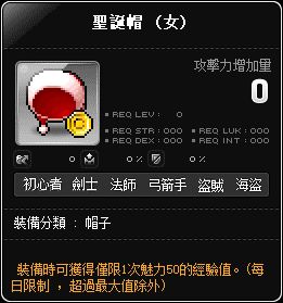 聖誕帽(女)