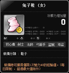 兔子鞋(女)