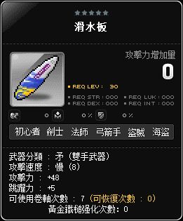 滑水板