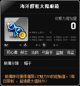 海洋膠框太陽眼鏡