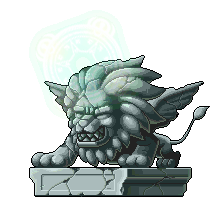 石獅(右)-動作