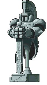 石像騎士(左)-動作