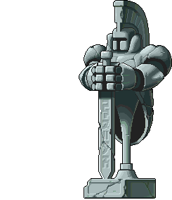 石像騎士(右)-動作